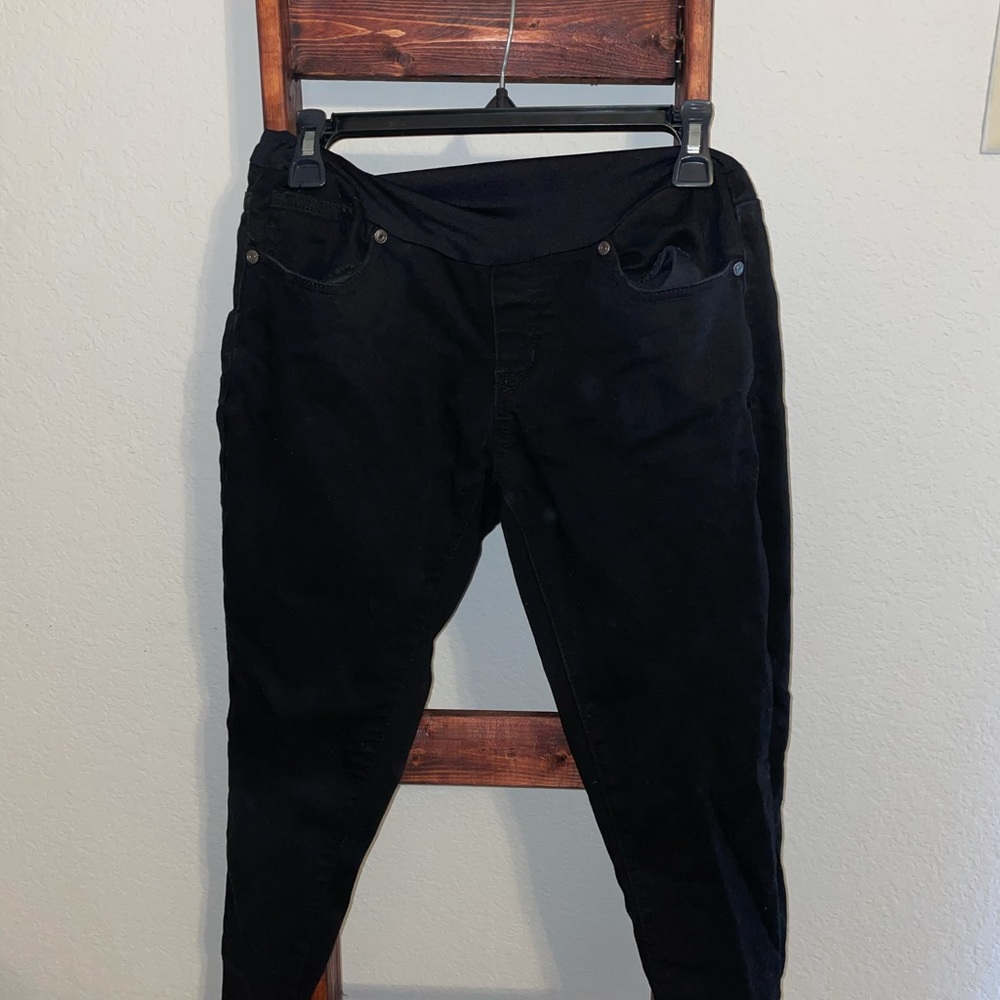 Black Maternity Jeggings